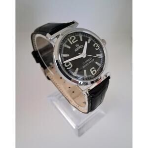 Vintage Roamer Men's Leather Mechanical Watch RARE